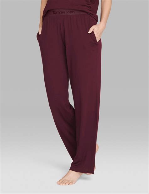 tommy john pajamas|women's second skin sleep pant.